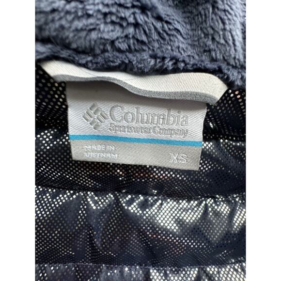Columbia Women Size XS WHITE OUT‎ ll OMNI HEAT Jacket Zippered Hand Pockets - Picture 5 of 15